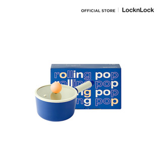 LocknLock กระทะก้นลึก LocknLock Rolling Pop ขนาด 16 cm. รุ่น LOP1161IH