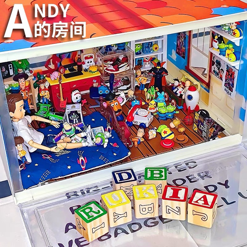 กล่องใส่ของ toy story กล่องใส่รองเท้า กล่องใส่โมเดล