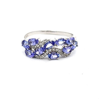 แหวนพลอยแทนซไนท์แท้(Tanzanite)