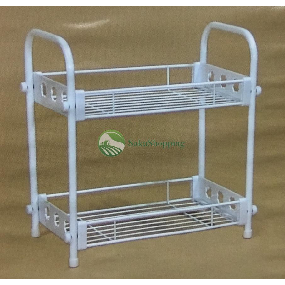 ชั้นอเนกประสงค์2ชั้น ประกอบง่าย สินค้าพร้อมส่ง 🍊 sk99