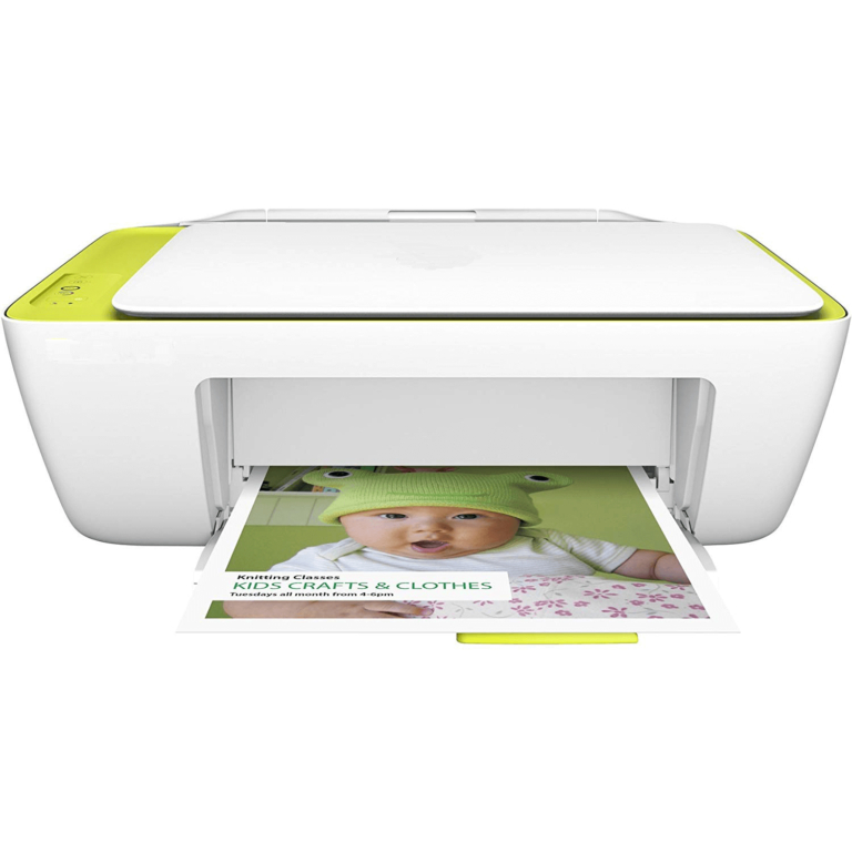 เครื่องปริ้นเตอร์ HP Deskjet Ink Advantage 2135 Printer ถ่ายเอกสาร สแกน พิมพ์ (สีขาว-เขียว) ใช้หมึกรุ่น HP680