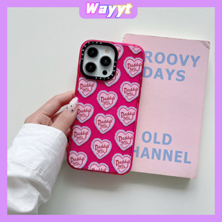 💖จัดส่ง24ชม💖iPhone 14 13 12 11 Pro Max เคส for เคสไอโฟน11 น่ารัก บางเบาพกพาง่าย CASETiFY รูปหัวใจ แฟชั่น เรียบง่าย Case