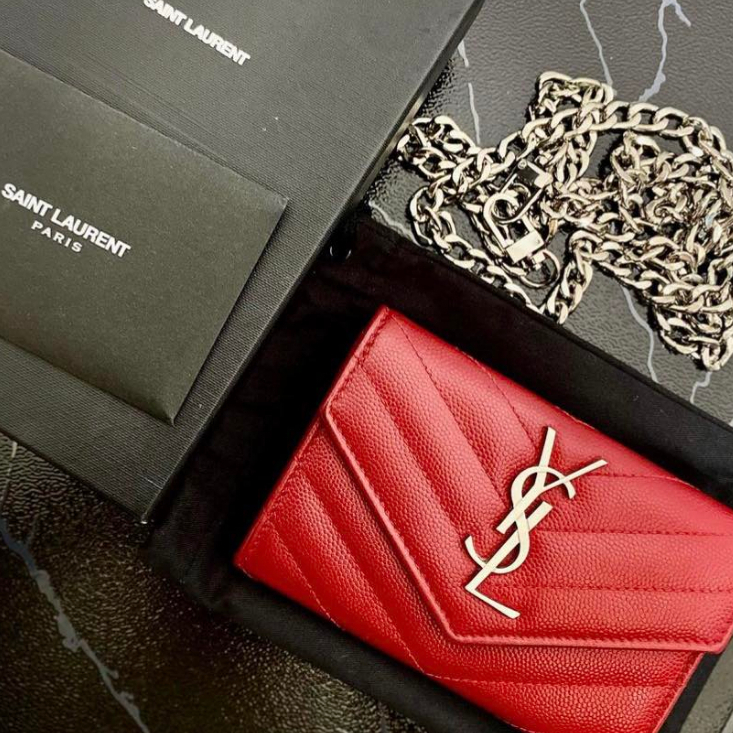 Ysl cardholder ปี 19 แท้100เปอร์เซ็น