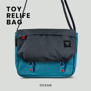 Toy relife ocean bag กระเป๋าสะพายข้าง รุ่นทอย สีฟ้าน้ำทะเล