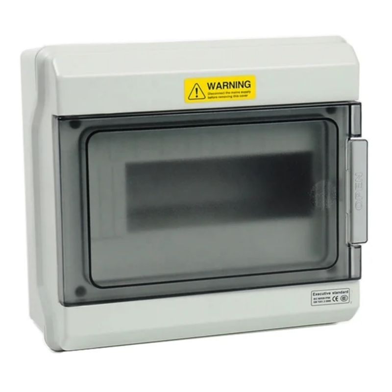 กล่องไฟแบบกันน้ำ พร้อมบาร์นิวทรัลและบาร์กราวน์ ตู้ไฟกันน้ำรุ่น SH Series IP66 [จัดส่งทันที]