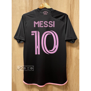 ใหม่ !! เสื้อ Inter Miami  Away เยือน เกรดแฟนบอล 2023/24 ฟลูออฟชั่นพร้อม ชื่อนักเตะ MESSI#10 (รับประกันคุณภาพสินค้า)