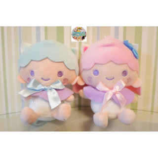 พวงกุญแจตุ๊กตา Little Twin Stars 🤍🌈☁️ตัวนุ่ม~ 📍ราคาเพียงชิ้นละ 79บาท •••&gt;ขนาด 4นิ้ว