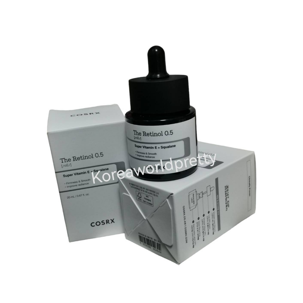 [Mar โค้ด MARKOR3 ลด 30B Min 300B วันที่ 1-31 มี.ค.] CosRx The Retinal 0.5 Oil Super Vitamin E + Squ