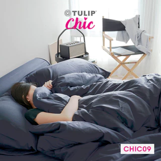 TULIP CHIC สีพื้น CHIC09 ชุดเครื่องนอน ผ้าปูที่นอน ผ้าห่มนวม สัมผัสนุ่มสบายสไตล์มินิมอล