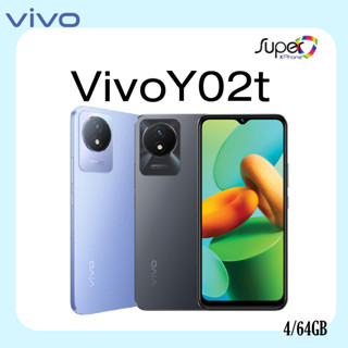 vivo Y02T(ram4+rom64GB)ชิปเซ็ต MediaTek Helio P35(By Shopee  SuperTphone1234)