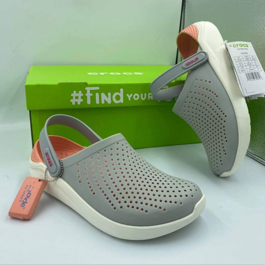 รองเท้า Crocs LiteRide สวย เบามาก ใส่สบาย ผู้หญิง-ผู้ชาย ไซส์ 36---40 ราคาถูกใจ✨(สินค้าพร้อมจัดส่งจากไทย)✨