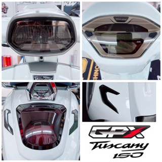 Gpx tuscany ฟิล์มกันรอยไมล์ /ไฟหน้า /ไฟท้าย /ไฟเลี้ยว ฟิล์มกันรอยGpx tuscany