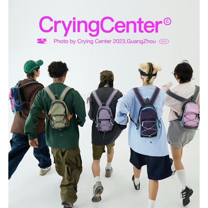 CryingCenter กระเป๋าเป้สะพายหลัง/กระเป๋าแบคแพค Mini Backpack (กระเป๋าไม่กันน้ำ)
