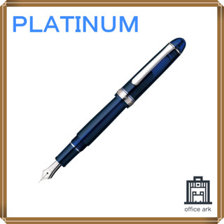 ปากกาหมึกซึม Platinum ปากกาหมึกซึม B Bold 3776 Century Rhodium Finish Chartres Blue PNB-18000CR 51-4 สินค้านำเข้าปกติแบบใช้คู่ [ส่งตรงจากญี่ปุ่น]