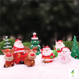 รวมโมเดล - ตุ๊กตาคริสมาส สำหรับตกแต่งสวนถาด ตกแต่งบ้าน อื่นๆ