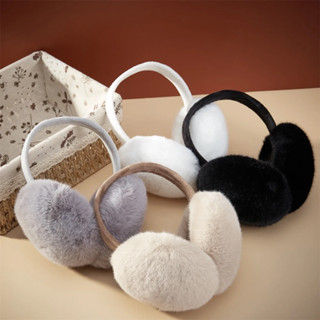 ที่ครอบหู ที่ปิดหูกันหนาวearmuffs ให้ความอบอุ่นใบหูซับขนนุ่มอบอุ่นใช้ได้Unisex