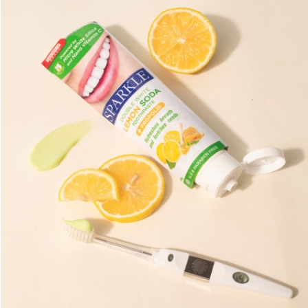 SPARKLE ยาสีฟัน สปาร์คเคิล ช่วยคืนสมดุลสู่ผิวฟัน ขนาด 50 มล.-100 มล - รูปที่ 3