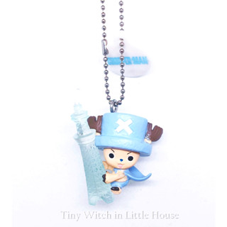 ONE PIECE Chopper Man Tokyo Sky Tree (ฺ Blue ) Gashapon Bandai Japan พวงกุญแจวันพีช แท้ จากญี่ปุ่น