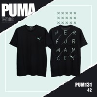 เสื้อยืดเเขนสั้น PUMA (TSM-PUM-131) ผ้านิ่มใส่สบาย ระบายอากาศดี ใส่ได้ทั้งชายและหญิง