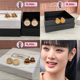 👜: New!! Miu Miu Earrings ‼️ก่อนกดสั่งรบกวนทักมาเช็คสต๊อคก่อนนะคะ‼️