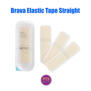 Brava Elastic แผ่นยึดขอบแป้น ทวารเทียม Coloplast (1 แผ่น)