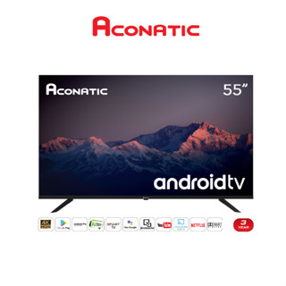 TV Aconatic 55 นิ้ว Android TV 11.0 4K UHD รุ่น 55US300AN  ประกันศูนย์3ปี