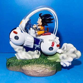 โงกุน ซิ่งมอไซค์ Dragon Ball Son Goku the Rider PVC Figure 21.5 cm