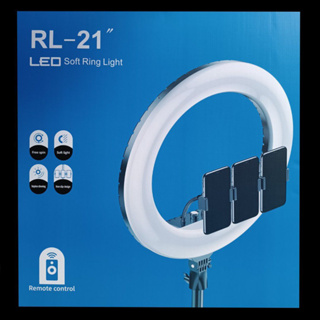 LED RING Digilife (RL-21) ไฟไลฟ์สด ไฟวงแหวน ไฟกลม ขนาด 21 นิ้ว ไฟแต่งหน้า ไฟLive สด ปรับสีได้ 3 โหมด