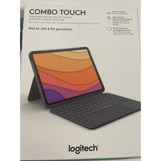 [มือ 2 ใช้ไม่ถึงเดือน] Logitech Combo Touch for Ipad Air 4/5 (TH) - คีย์บอร์ดไอแพด logi แป้นไทย แป้นกับเคสถอดแยกกันได้