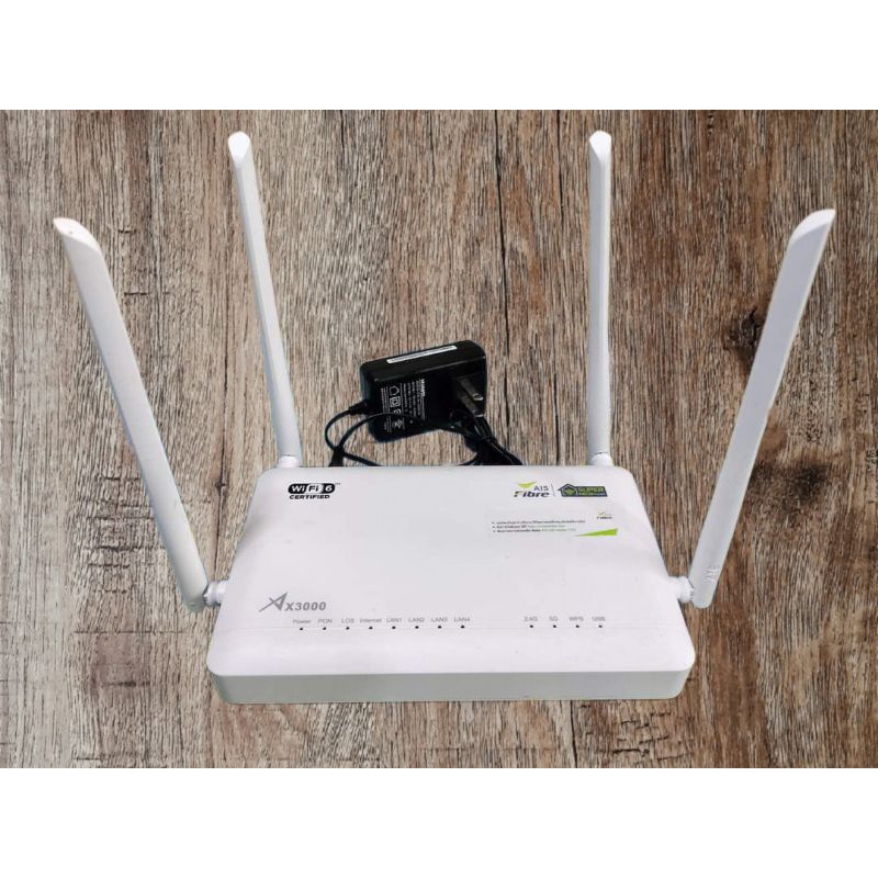WiFi 6  super mesh  AX 3000 รุ่นZXHN F6107A