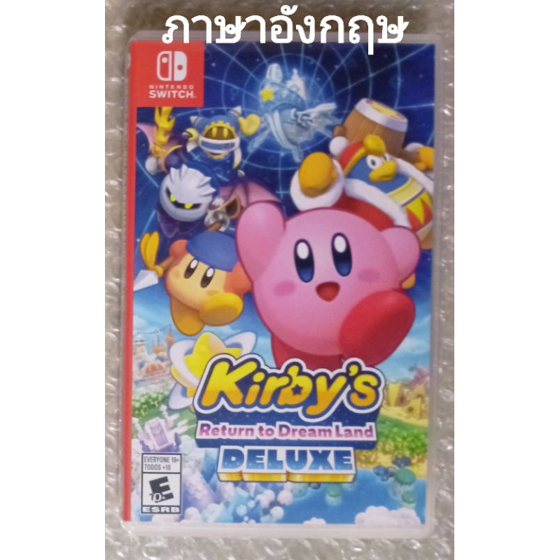 Kirby's Return to Dream Land DELUXE ภาษาอังกฤษ NINTENDO SWITCH ENGLISH เคอร์บี้ Kirby Kirbys Remaste