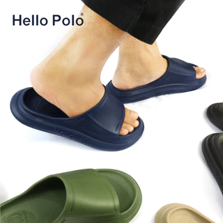 Hello Polo รองเท้าแตะผู้ชาย รองเท้าสุขภาพผู้ชาย แฟชั่น กันน้ำ กันลื่น น้ำหนักเบา กลางแจ้ง อยู่บ้าน ออกไปข้างนอก HP8003M