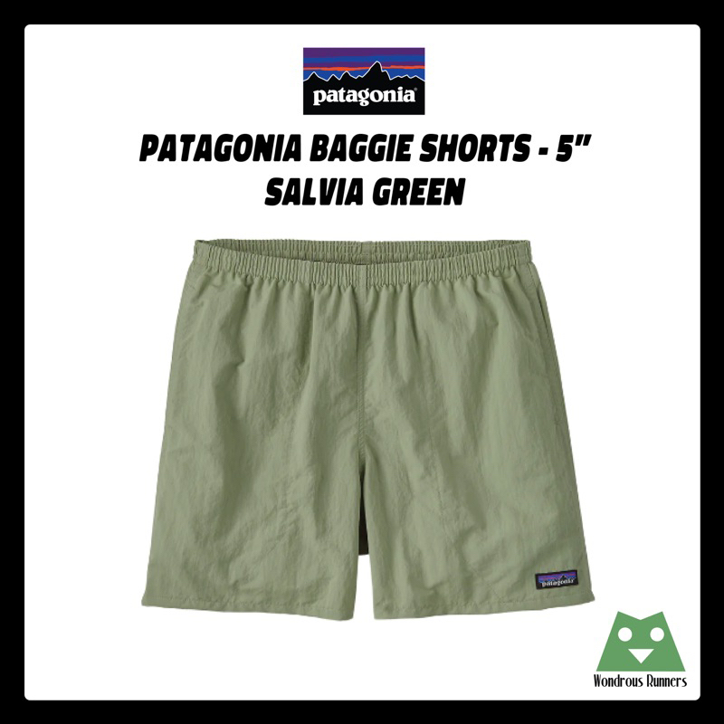 กางเกงขาสั้น Patagonia Baggie Shorts - 5’’ Inseam | Salvia Green