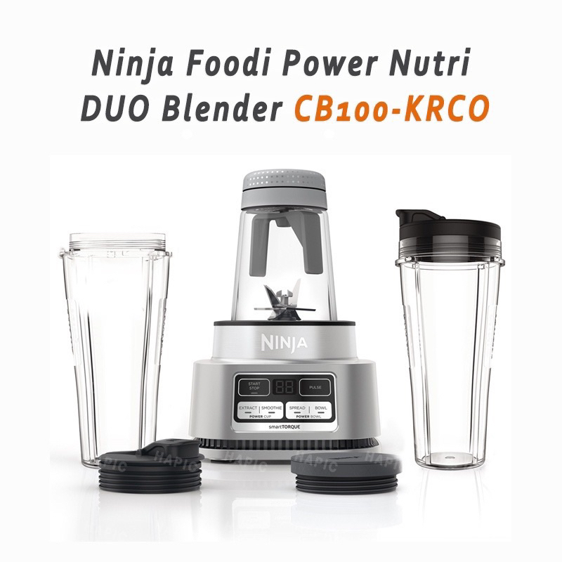 (พรีออเดอร์)🫶🏻✨🥦 เครื่องปั่น Ninja Foodie Power Nutri Duo Blender CB100KRCO