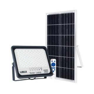 สปอร์ตไลท์โซล่าเซลล์ แสงสีขาว เดย์ไลท์ 100W 200W Lumax