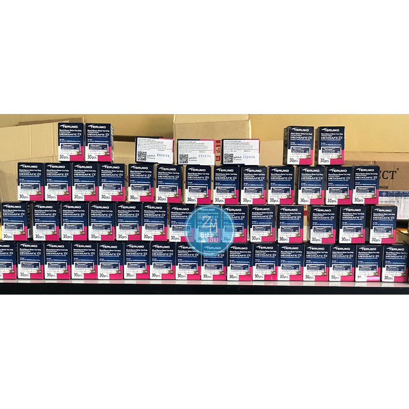 แผ่นตรวจน้ำตาล EX Terumo (exp 02.03.2027) ย้ำว่า! 2027 มีกันกระแทกทุกกล่อง - รูปที่ 6