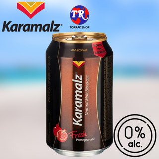 Karamalz Malt Beverage Pomegranate คาราไมลส์เครื่องดื่มมอล์ต รสทับทิม 330มล.