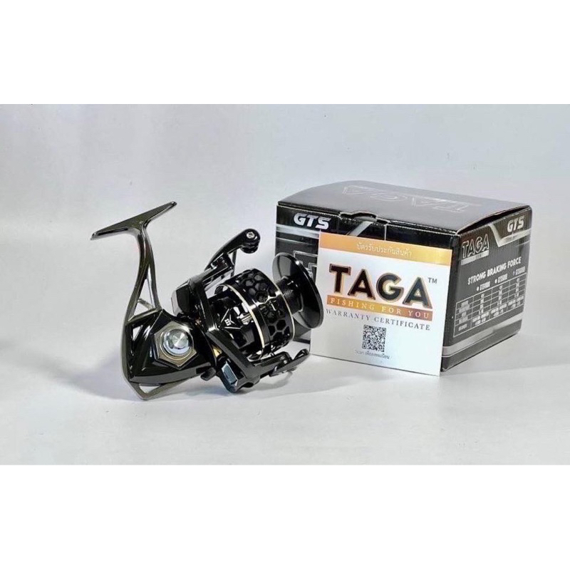 รอกทาก้า TAGA-GTS [ทาก้าจีทีเอส] มีซีลกันน้ำเค็มทุกจุด รองรับงานหนักสบาย โลหะทั้งตัวเบรคสูง 20กก.