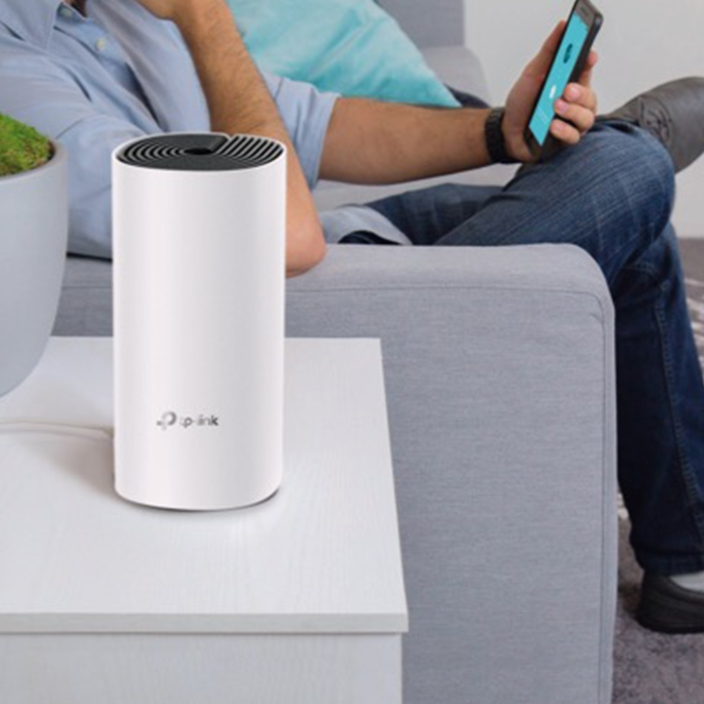 ส่งแมสได้ 🛵 แพ็ค 1 ตัว TP-LINK Deco M4 AC1200 Whole Home Mesh Wi-Fi System