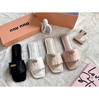 💞 Afashion 💞รองเท้าแตะคลอใหม่สวยและนุ่มมากแต่งอะไหล่mu มี4สีมีไซด์36-45 สินค้าพร้อมส่งนะคะ งานไม่มีกล่องนะคะ