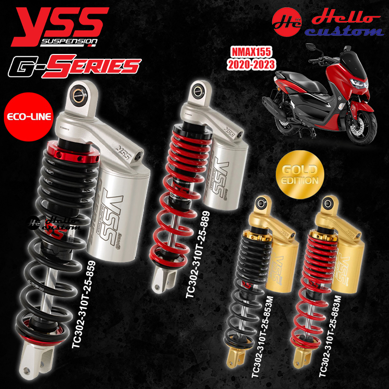 โช้คหลัง YSS G-Series ECO-LINE / GLOD EDITION NMAX 2020 - 2024 ------------- NMAX155

<p>“><center></p>
<h4></h4>
<p><p><font color=