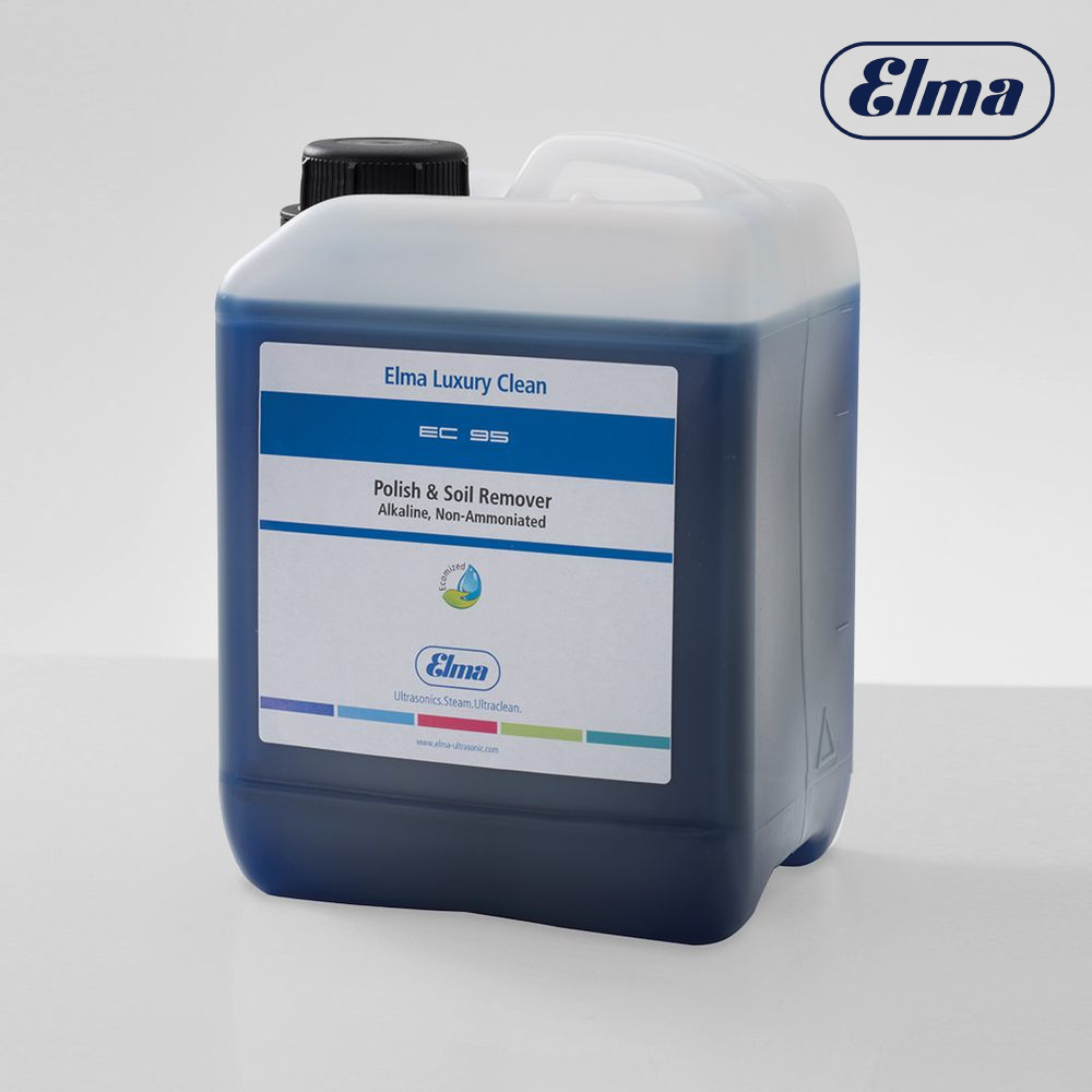 Jewelry Cleaner Elma Clean 95 ขนาด 1 ลิตร เอลม่า น้ำยาล้างเครื่องประดับอัญมณีใช้กับเครื่องล้างอัลตร้าโซนิก