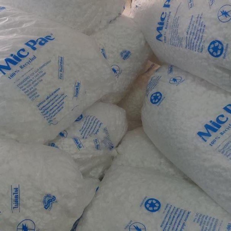 #โฟมตัวหนอนบรรจุ 1 กก./ถุง# MIC PAC # เม็ดโฟมกันกระแทก โฟมตัวE(สั่งซื้อได้1ถุง/1ใบสั่งซื้อเท่านั้น)*ข้อจำกัดทางขนส่ง*