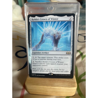 การ์ด MTG Hyldas Crown of Winter Artifact Magic the Gathering EDH รุ่น WOE สภาพ Nm