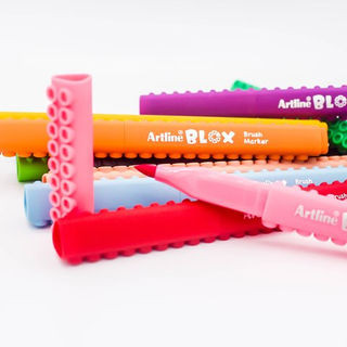 ปากกาเมจิ หัวกลม อาร์ทไลน์ BLOX Artline  BLOX ปากกาเลโก้