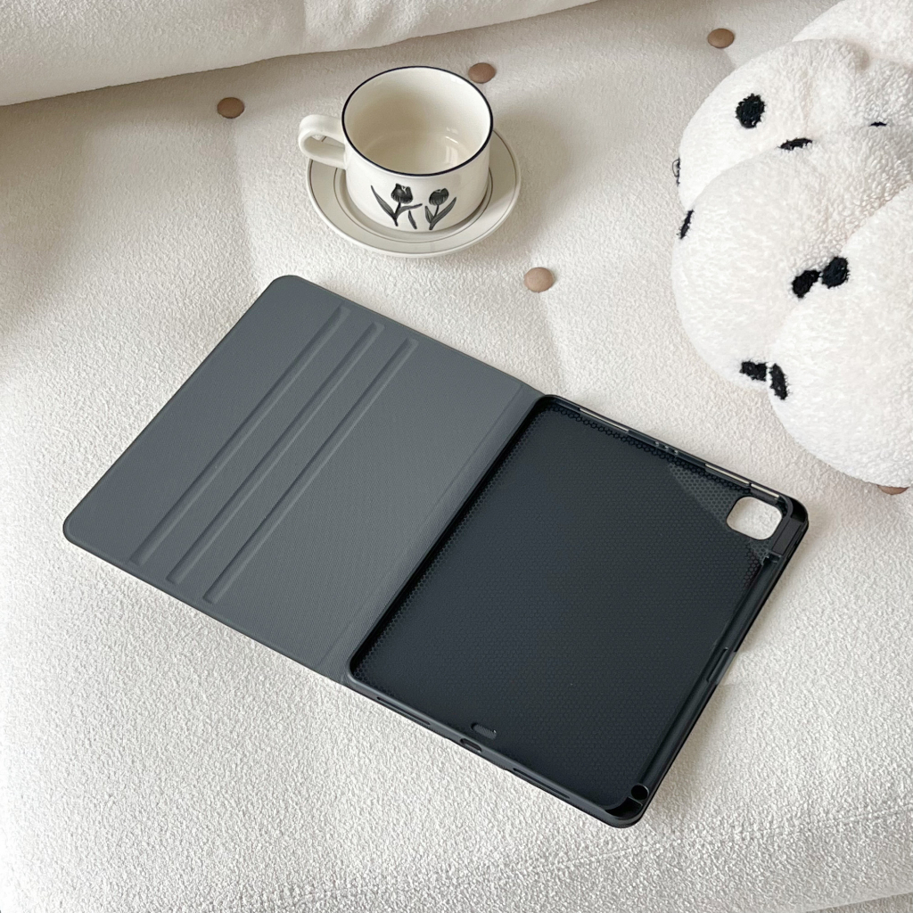 🪐24 ชั่วโมงเคส🪐 เคสไอแพด Gen9 Air7 ผีน่ารัก เคสiPad Gen11 Air4 Case iPad ใส่ปากกาได Air6 pro11 2024 - รูปที่ 5