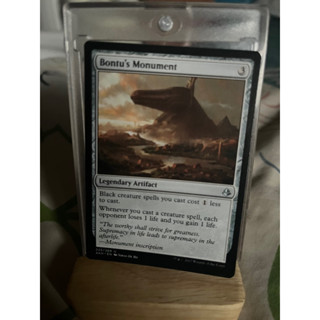 การ์ด MTG Bontu’s Monument Artifact Magic the Gathering EDH รุ่น AKH สภาพ Nm