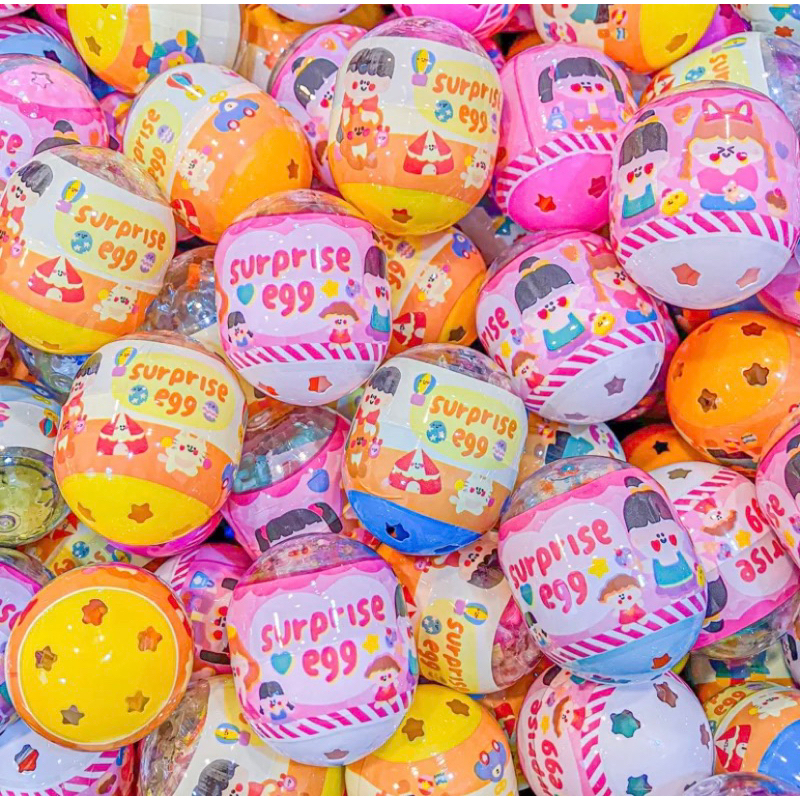 (แพค12ลุก) ของเล่นไข่เซอร์ไพรส์ ไข่ของเล่น ไข่lol  ไข่ surprise ไข่หมุน ไข่สุ่ม ของเล่นไข่เซอร์ไพร์