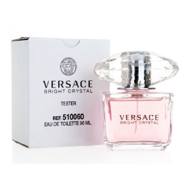 (น้ำหอม)  Versace Bright Crystal EDT 90 ml เทสเตอร์ กล่องน้ำตาล