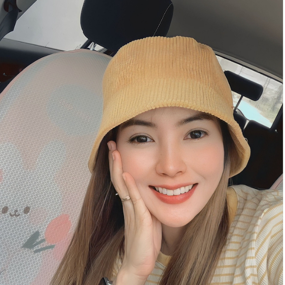 หมวกบักเก็ตแฟชั่น ใส่เที่ยวคาฟ่ เป็นพร็อบถ่ายรูปได้ พร้อมส่งจากไทย D068